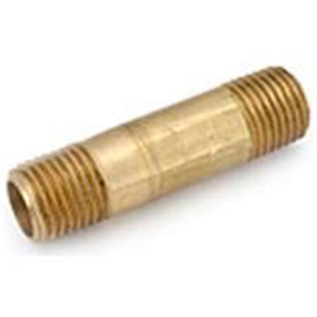 Gizmo 38300-1255 .75 x 5.5 In. Red Brass Nipple GI667424